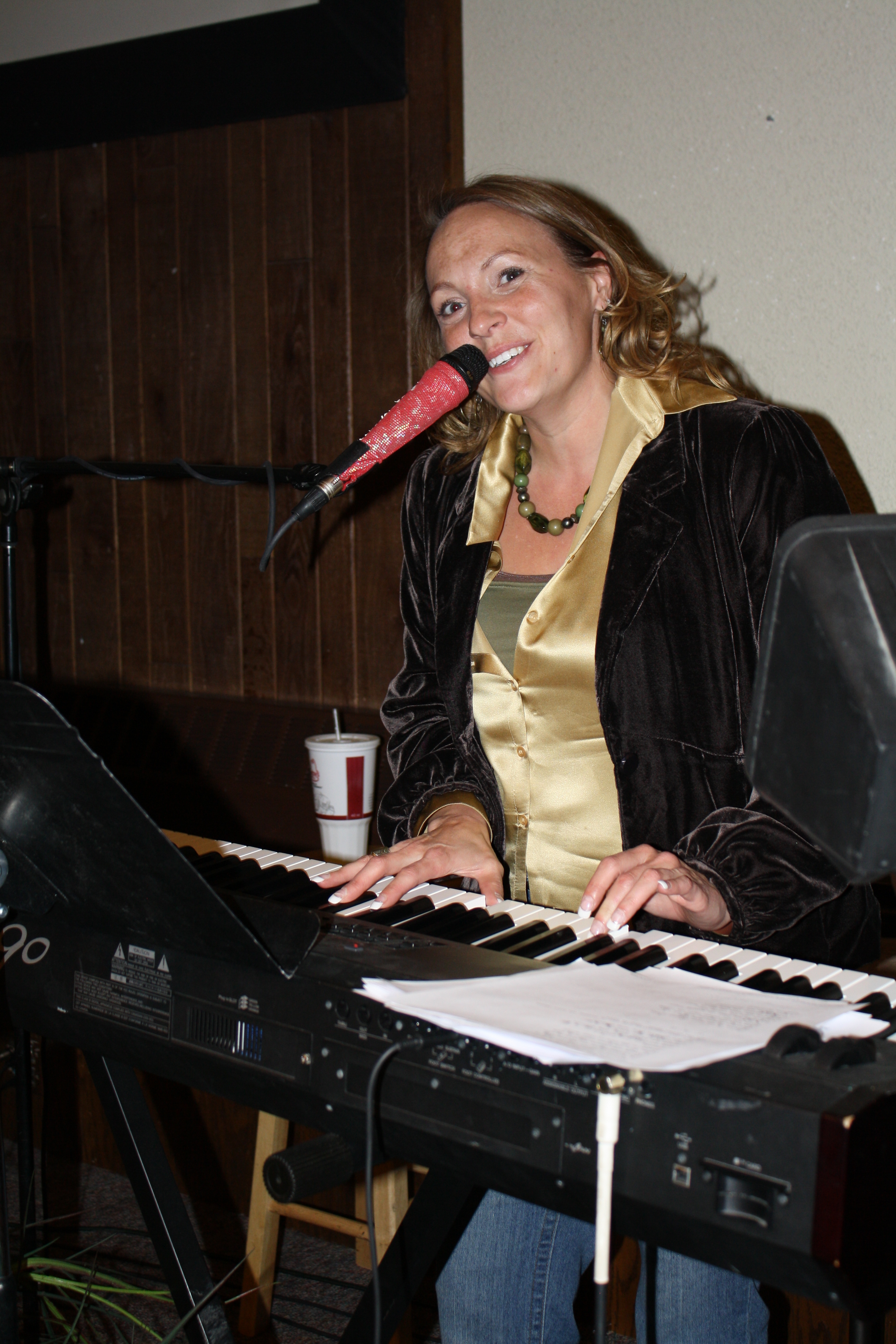Michelle on Keyboards